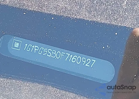 2015 Chevrolet Cruze Ltz from USA, damaged, VIN 1G1PG5SB0F7160927